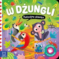Okładka: W dżungli. Podwójne okienka. Otwórz i sprawdź!