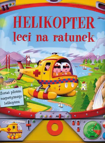 Okładka: Helikopter leci na ratunek