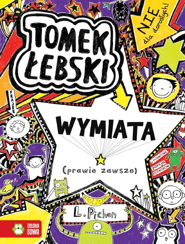 Okładka: Tomek Łebski wymiata (prawie zawsze). Tom 5