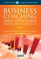 Okładka: BUSINESS-COACHING jako dźwignia rozwoju przedsiębiorczości