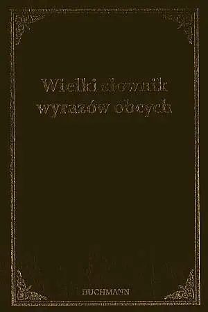 Okładka: Wielki słownik wyrazów obcych