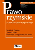 Okładka: Prawo rzymskie. U podstaw prawa prywatnego.