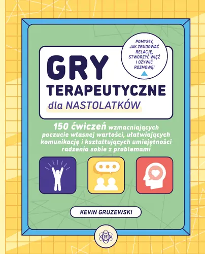 Okładka: Gry terapeutyczne dla nastolatków