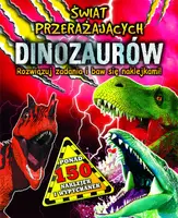 Okładka: Świat przerażających dinozaurów
