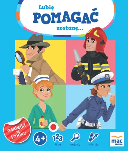 Okładka: Lubię pomagać, zostanę...