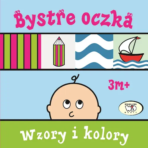 Okładka: Bystre oczka. Wzory i kolory