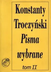 Okładka: Pisma wybrane Tom II