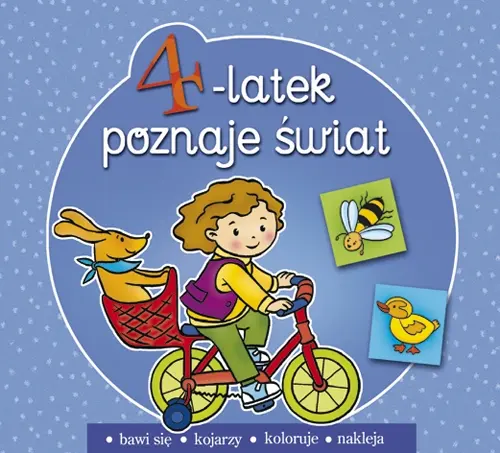 Okładka: 4-latek poznaje świat