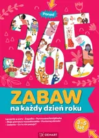 Okładka: Ponad 365 zabaw na każdy dzień roku. Wiek 3-5 lat