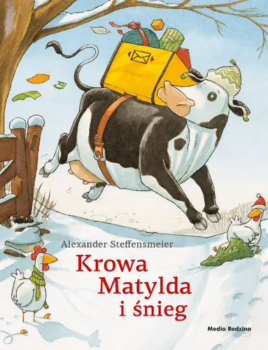 Okładka: Krowa Matylda i śnieg