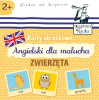 Okładka: Karty obrazkowe Angielski dla malucha Zwierzęta