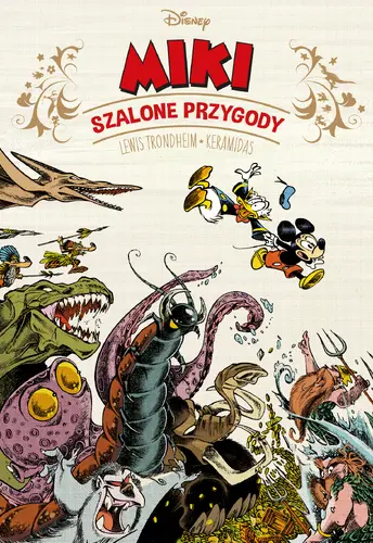 Okładka: Myszka Miki. Szalone przygody