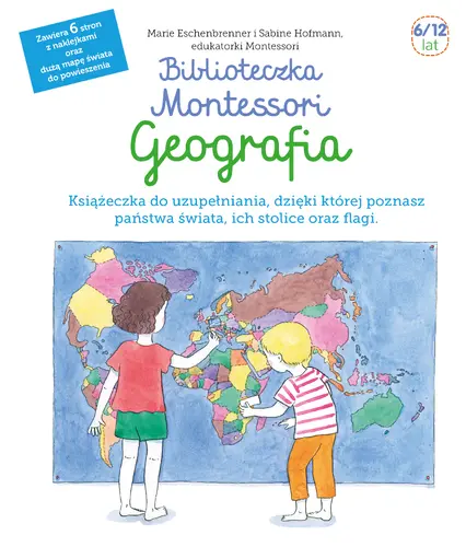 Okładka: Biblioteczka Montessori. Geografia