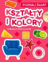 Okładka: Poznaj świat. Zabawa z naklejkami. Kształty i koło