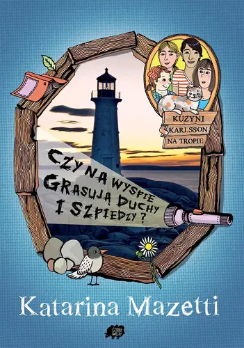 Okładka: Czy na wyspie grasują duchy i szpiedzy