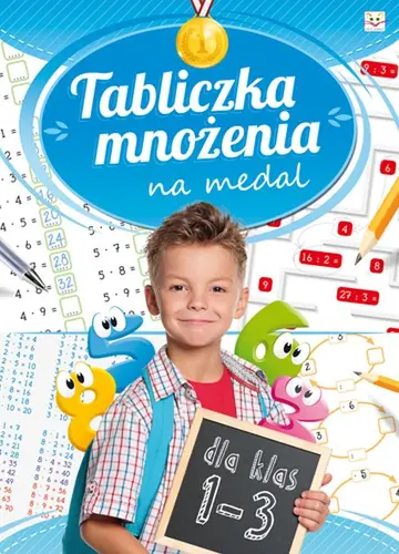 Okładka: Tabliczka mnożena na medal