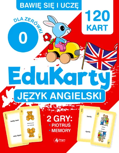 Okładka: EduKarty. Język angielski dla "zerówki"