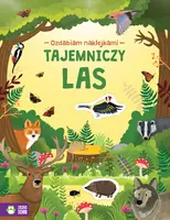 Okładka: Ozdabiam naklejkami. Tajemniczy las