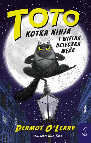 Okładka: Toto. Kotka ninja i wielka ucieczka węża