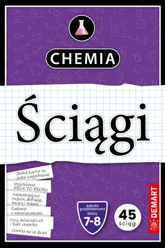 Okładka: Chemia. Ściągi edukacyjne