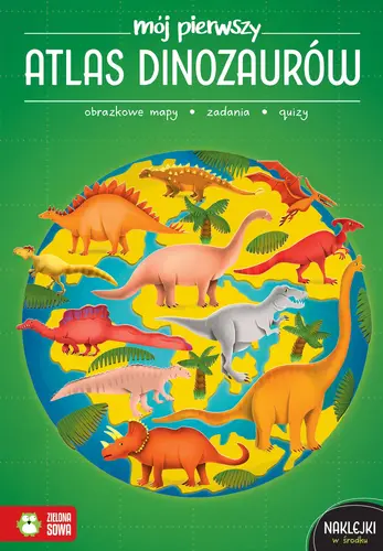 Okładka: Mój pierwszy atlas dinozaurów