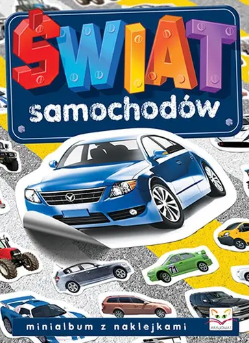 Okładka: Minialbum z naklejkami. Świat samochodów
