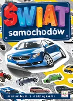 Okładka: Minialbum z naklejkami. Świat samochodów