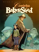 Okładka: Czwórka z Baker Street. Czarne Muzeum. Tom 10
