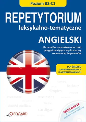 Okładka: Angielski Repetytorium leksykalno-tematyczne B2-C1
