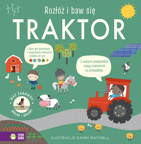 Okładka: Rozłóż i baw się. Traktor