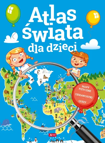 Okładka: Atlas świata dla dzieci