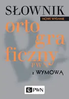 Okładka: Słownik ortograficzny PWN z wymową