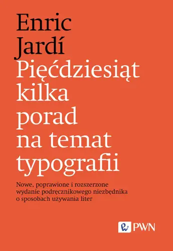 Okładka: Pięćdziesiąt kilka porad na temat typografii