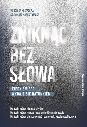 Okładka: Zniknąć bez słowa