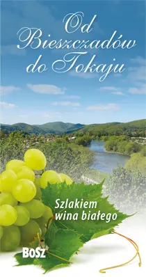 Okładka: Od Bieszczadów do Tokaju. Szlakiem wina białego