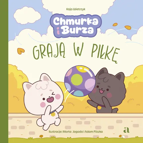 Okładka: Chmurka i Burza grają w piłkę
