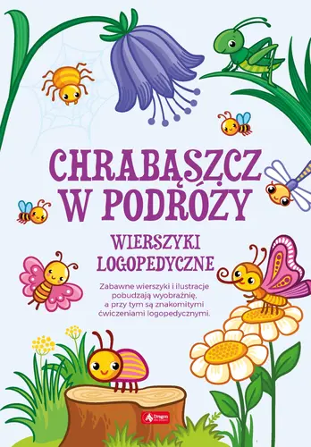 Okładka: Wierszyki logopedyczne. Chrabąszcz w podróży