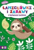 Okładka: Łamigłówki i zabawy z leniwcem Luckiem