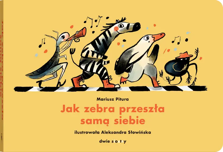 Okładka: Jak zebra przeszła samą siebie