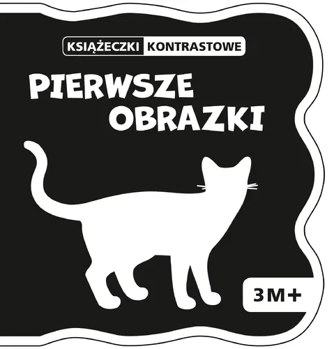 Okładka: PIANKI KONTRASTOWE Pierwsze obrazki 3M+
