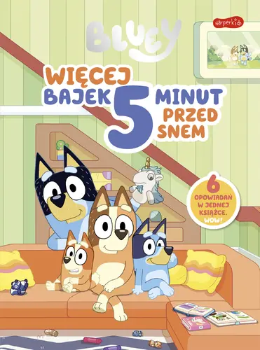 Okładka: Bluey. Więcej bajek 5 minut przed snem