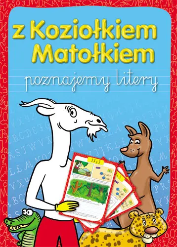Okładka: Z Koziołkiem Matołkiem poznajemy litery