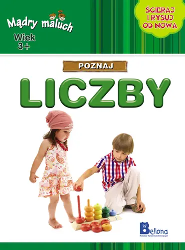 Okładka: Ścieraj i rysuj i od nowa! Poznaj liczby