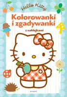 Okładka: Hello Kitty. Kolorowanki i zgadywanki z naklejkami.