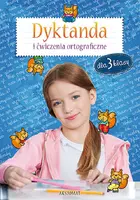 Okładka: Dyktanda i ćwiczenia ortograficzne dla 3 klasy