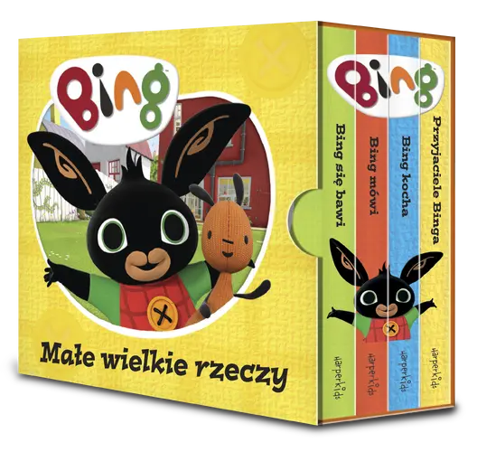 Okładka: Bing. Małe wielkie rzeczy. Moja pierwsza biblioteczka