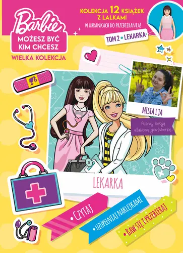 Okładka: Barbie. Możesz być kim chcesz cz.2