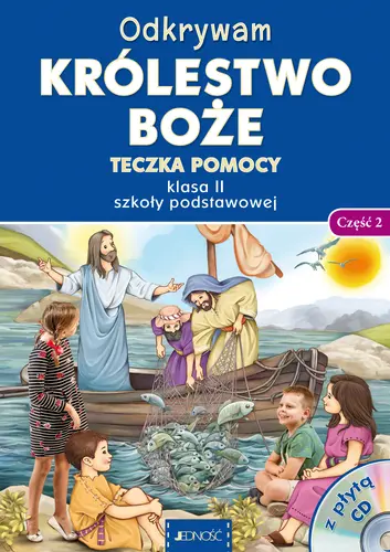 Okładka: Teczka pomocy kl. II SP pt. Odkrywam królestwo Boże