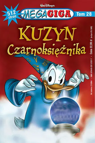Okładka: Kuzyn Czarnoksiężnika