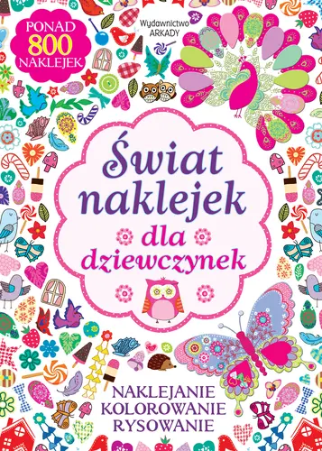 Okładka: Świat naklejek dla dziewczynek